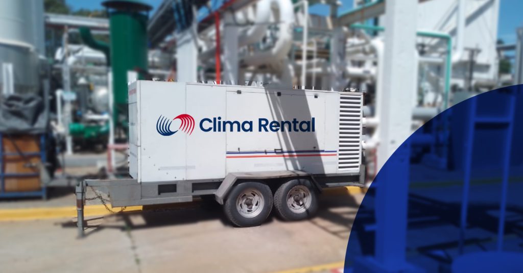 Grupo electrógeno alquilado para garantizar energía eléctrica en planta industrial