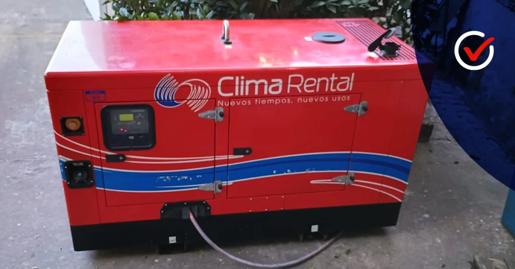 Alquiler de grupos electrógenos para pruebas industriales con suministro eléctrico confiable y seguro