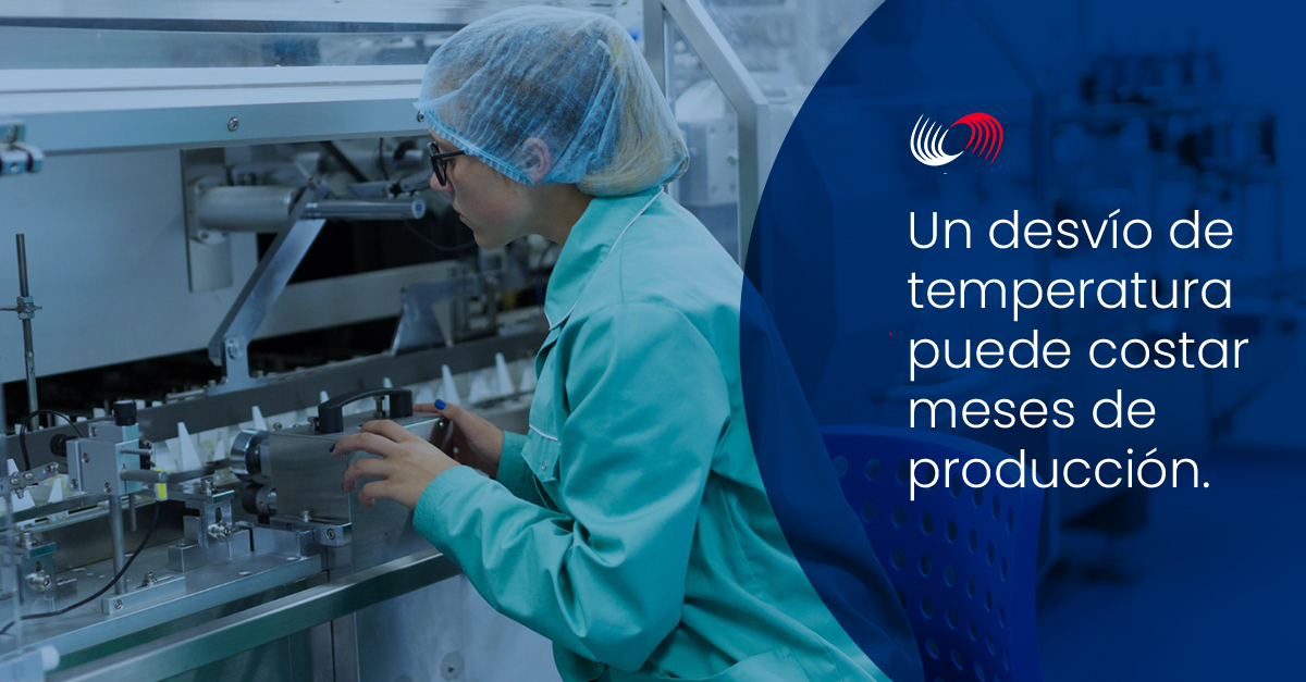Sistema de control de temperatura en procesos industriales críticos con Chillers de alta precisión para producción farmacéutica, alimenticia y química.